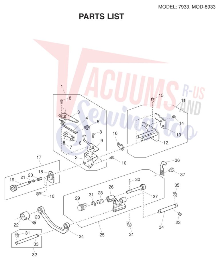Janome 8933D V3 schematic page 10 preview
