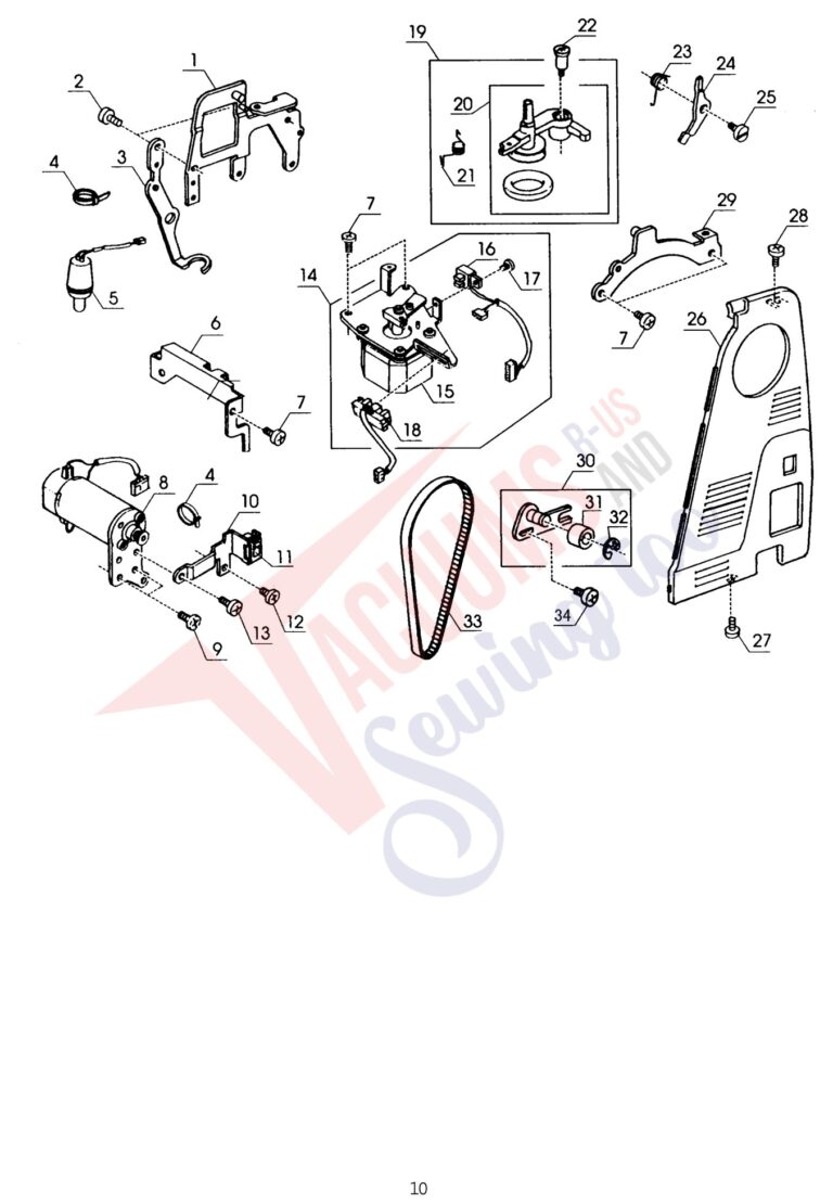 Janome 9000 schematic page 2 preview