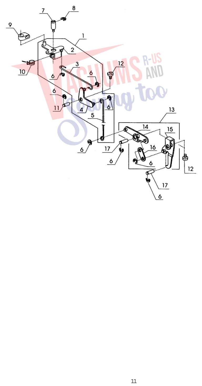 Janome 9000 schematic page 3 preview