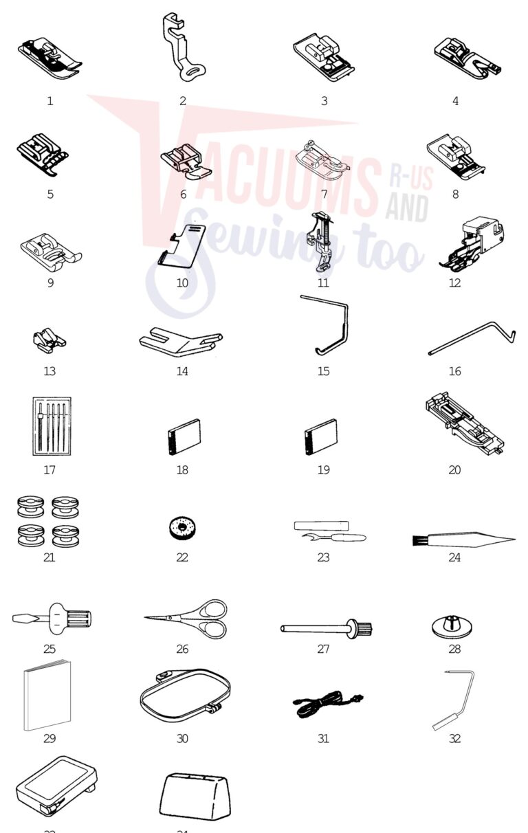 Janome 9000 schematic page 4 preview