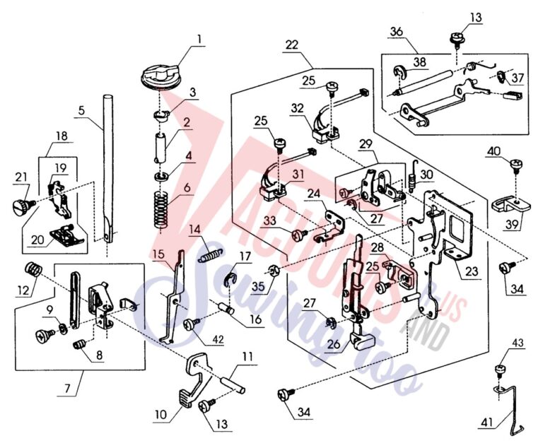 Janome 9000 schematic page 8 preview