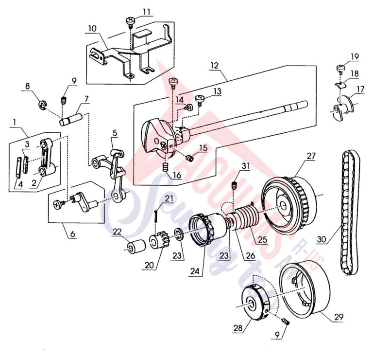 Janome 9000 schematic page 9 preview