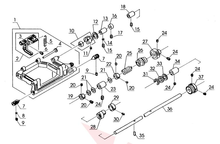 Janome 9000 schematic page 10 preview