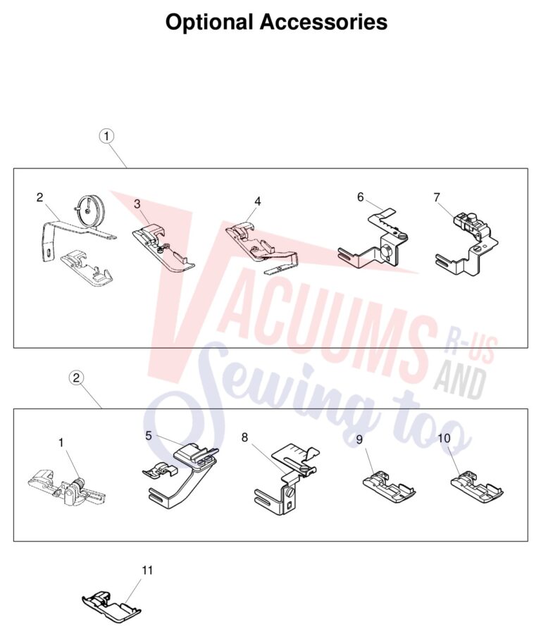 Janome 9002D schematic page 3 preview