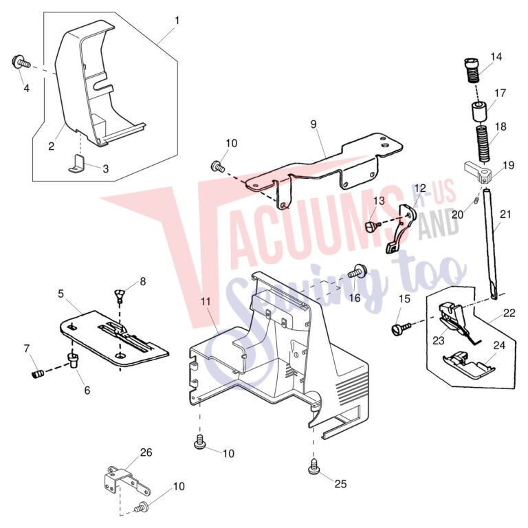 Janome 9002D schematic page 5 preview