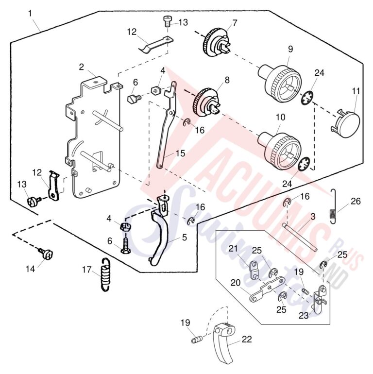 Janome 9002D schematic page 11 preview