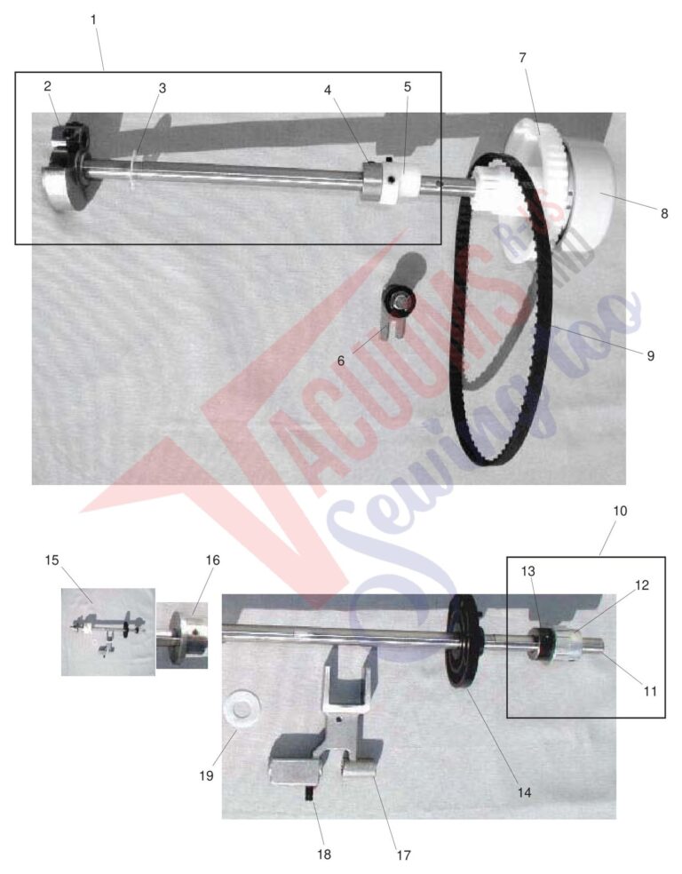 Janome 900CP schematic page 7 preview