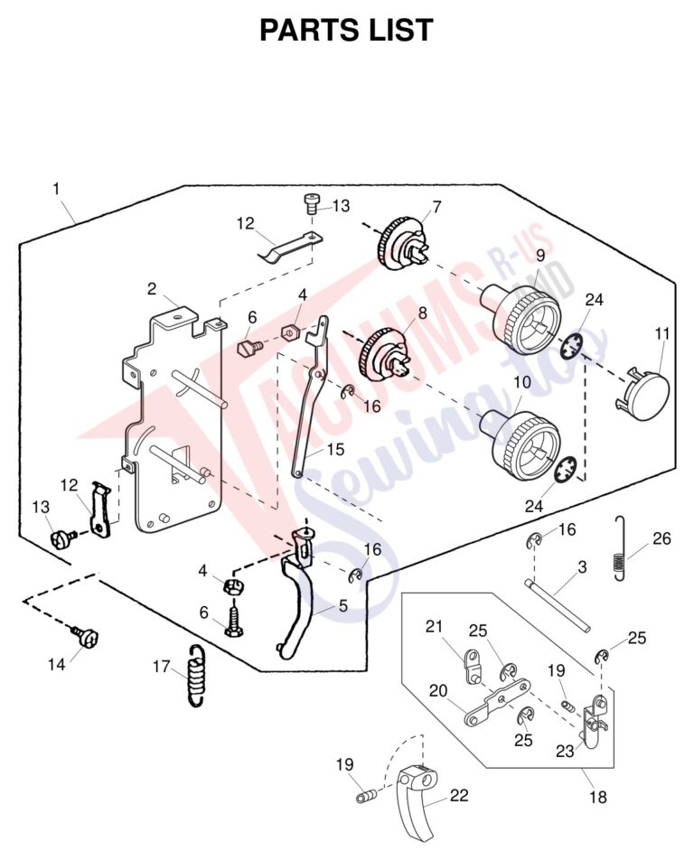 Janome 9102D schematic page 2 preview