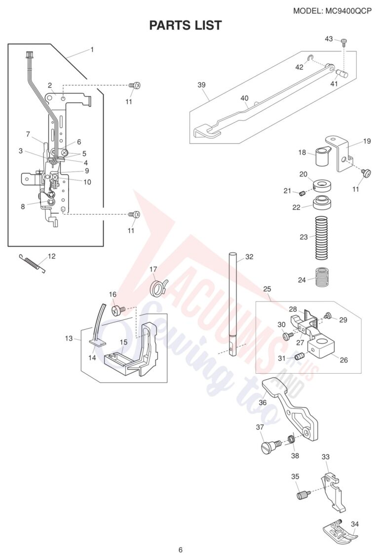 Oreck 9400 schematic page 16 preview