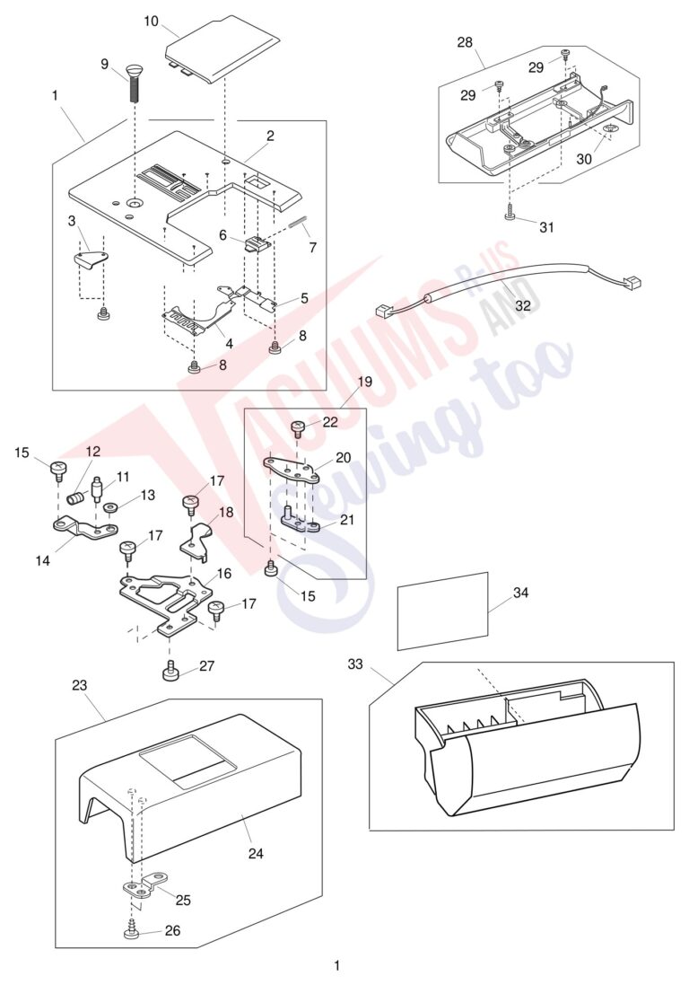 Bissell 9500 schematic page 1 preview