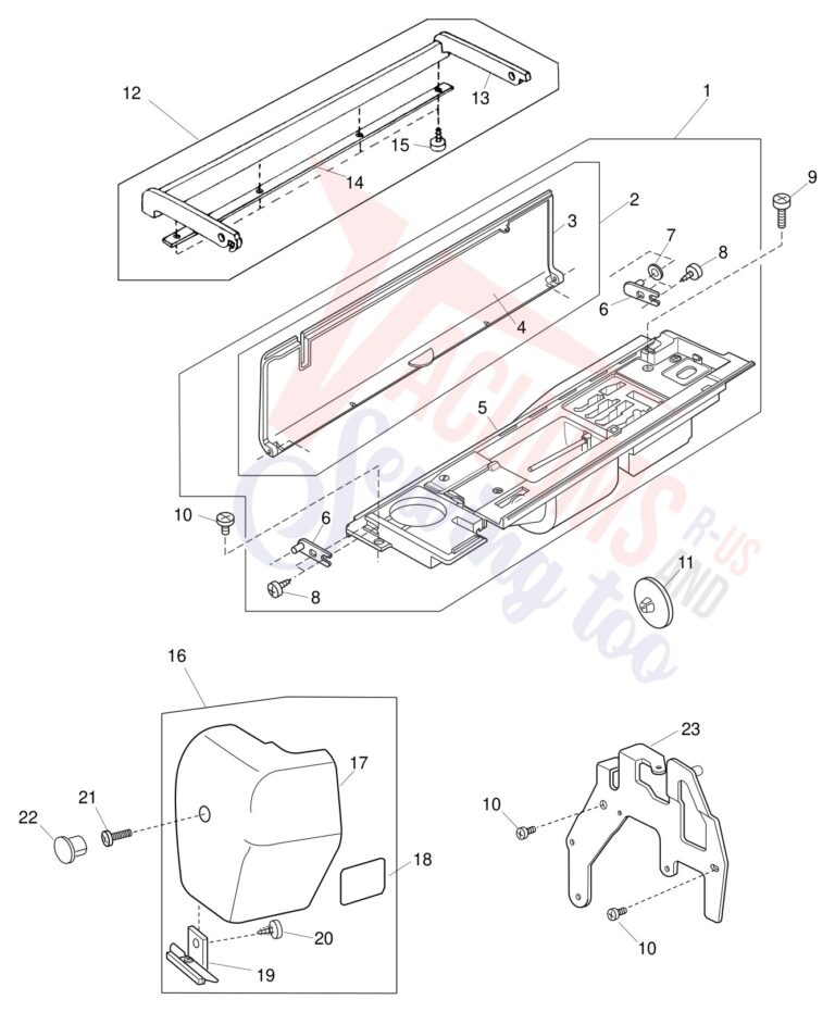 Bissell 9500 schematic page 4 preview