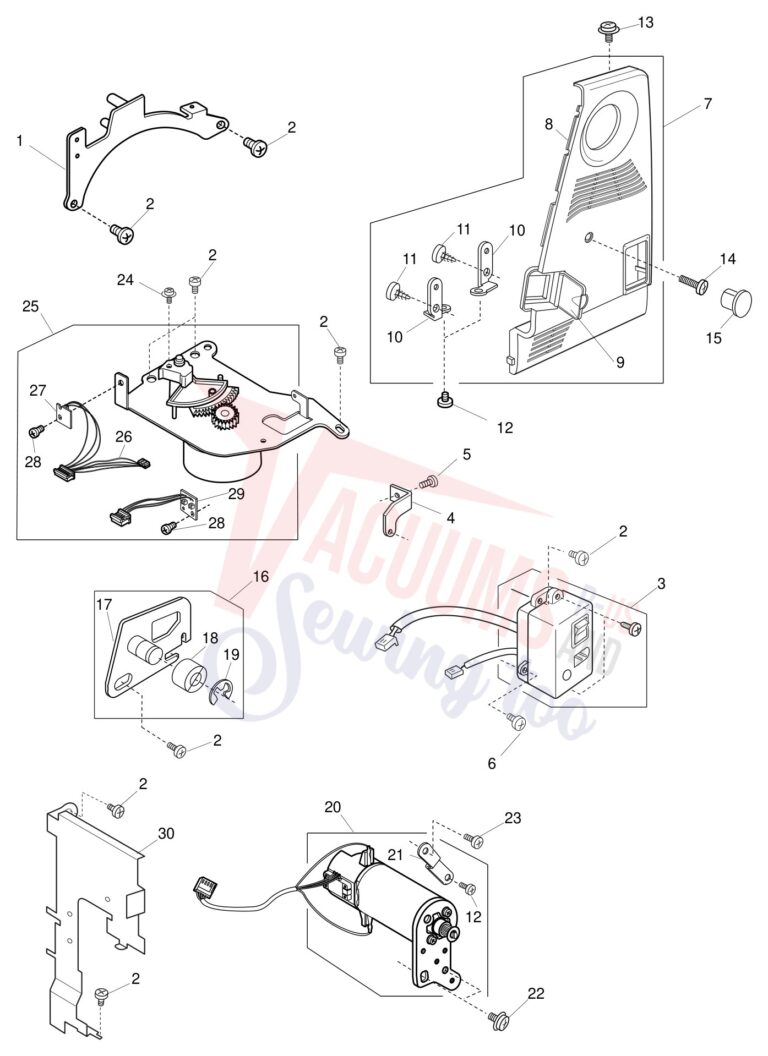 Bissell 9500 schematic page 11 preview