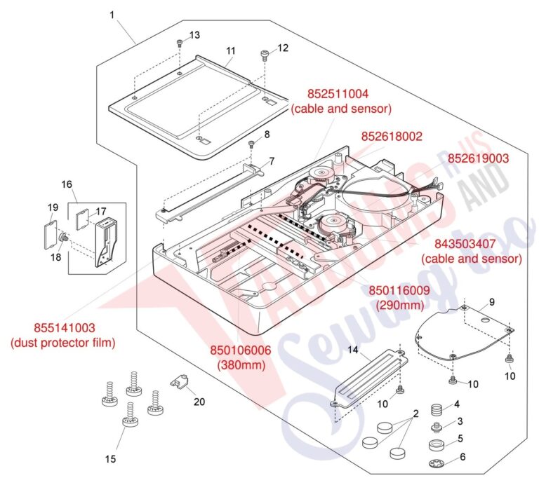 Janome 9700 schematic page 2 preview