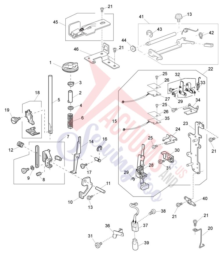 Janome 9700 schematic page 6 preview