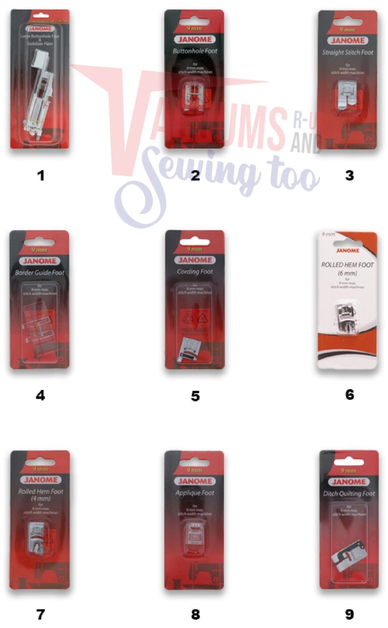 Janome 9450 schematic page 1 preview