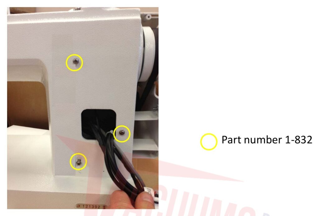 Janome AQ18DX exploded schematic diagram (page 2)