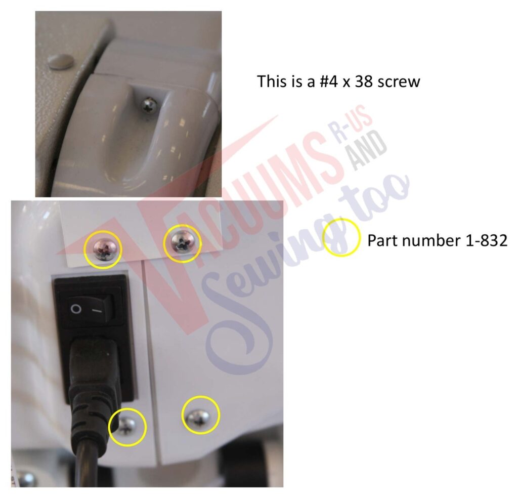 Janome AQ18DX exploded schematic diagram (page 4)