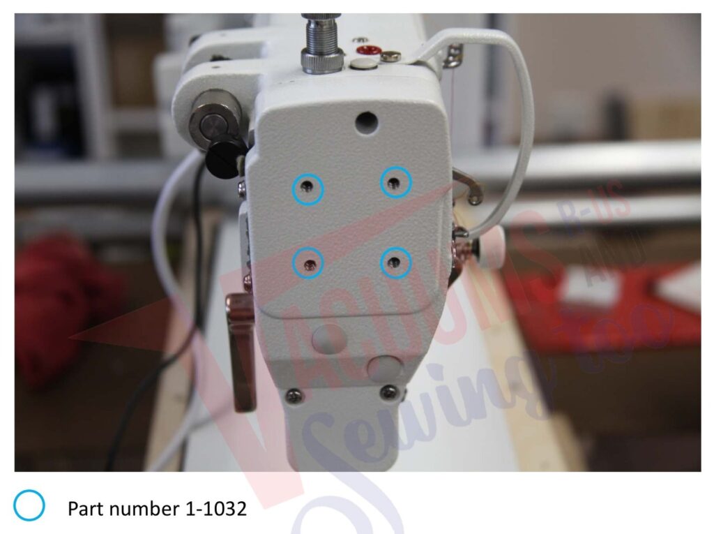 Janome AQ18DX exploded schematic diagram (page 6)