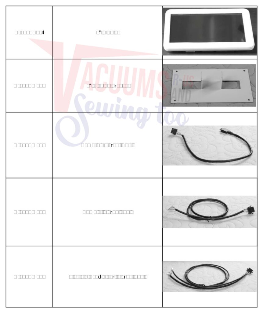 Janome AQ18DX exploded schematic diagram (page 12)