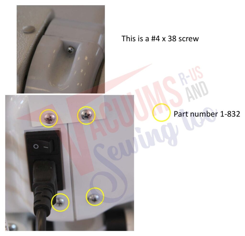 Janome AQ26DX exploded schematic diagram (page 4)