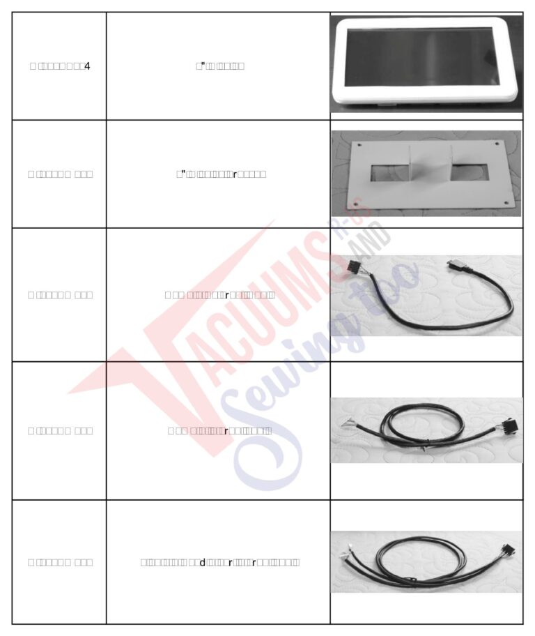 Janome AQ26DX schematic page 12 preview