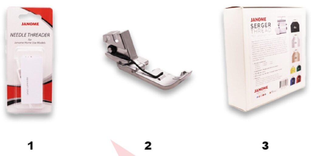 Janome AT2000D exploded schematic diagram (page 5)