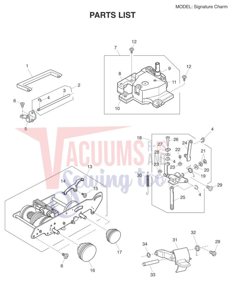 Janome Charm schematic page 5 preview