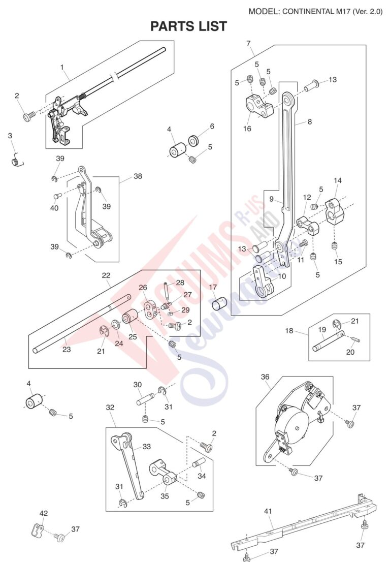 Janome CM17 V2 schematic page 3 preview
