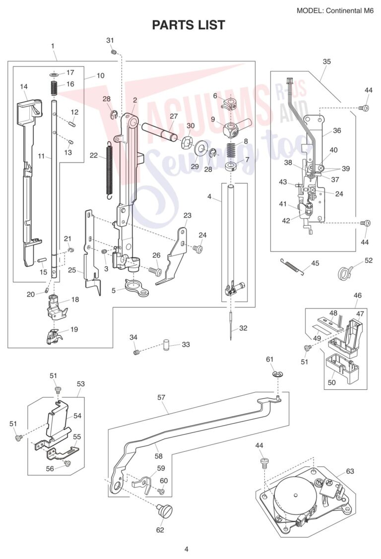 Janome CM6 schematic page 11 preview