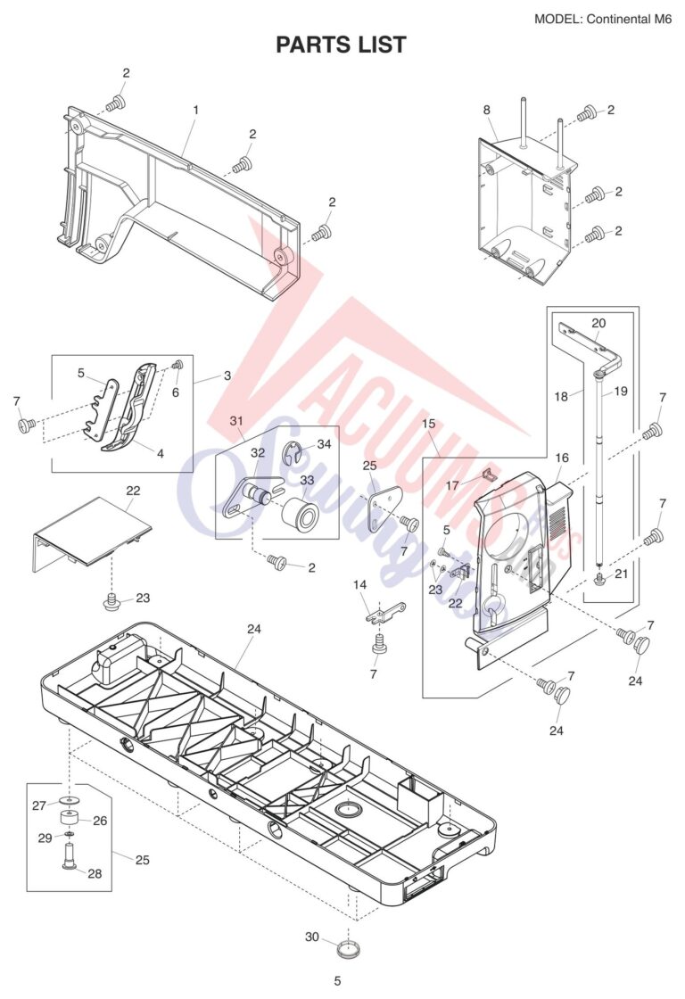 Janome CM6 schematic page 12 preview