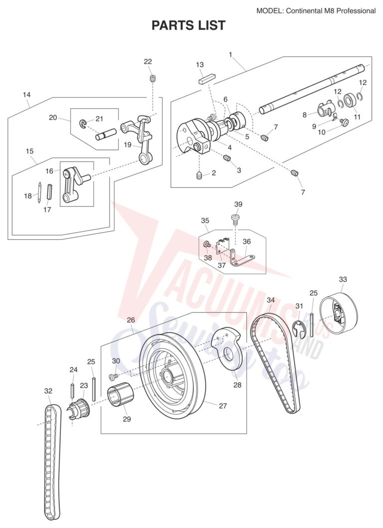 Janome CM8 schematic page 10 preview