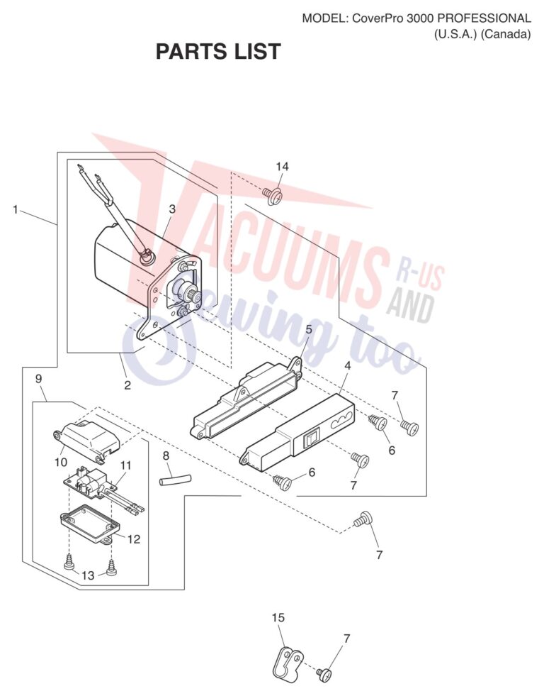 Janome CP3000P schematic page 2 preview