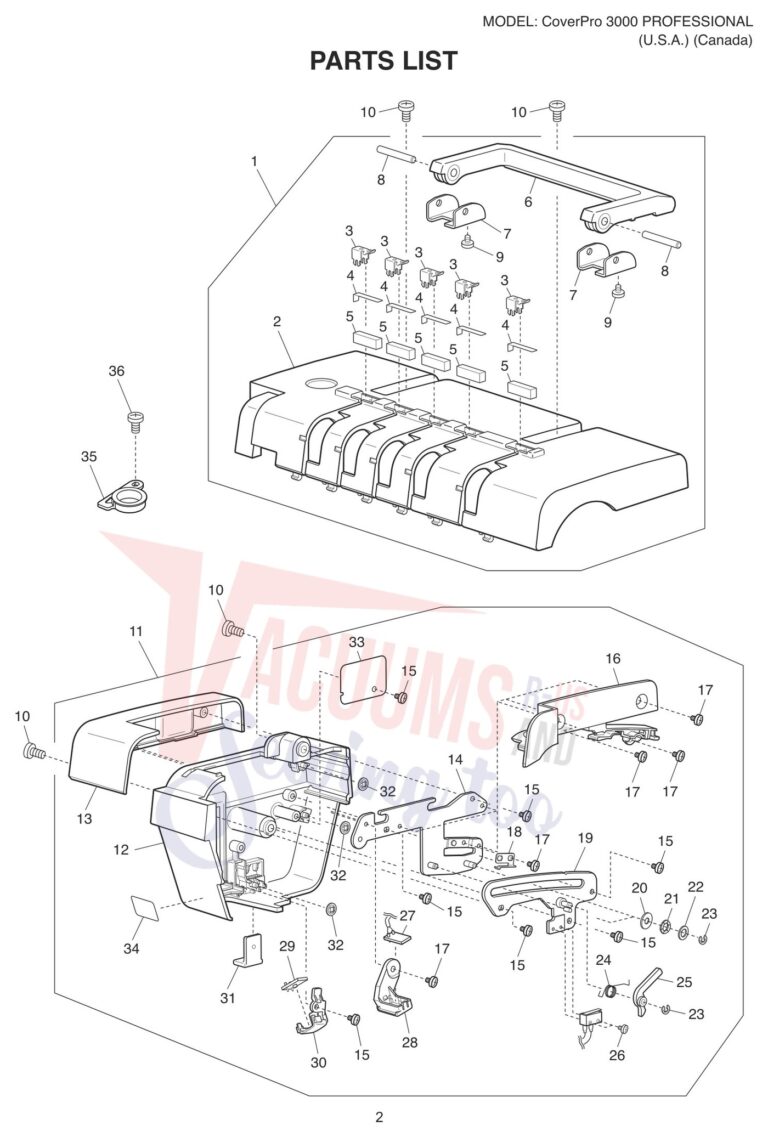 Janome CP3000P schematic page 4 preview