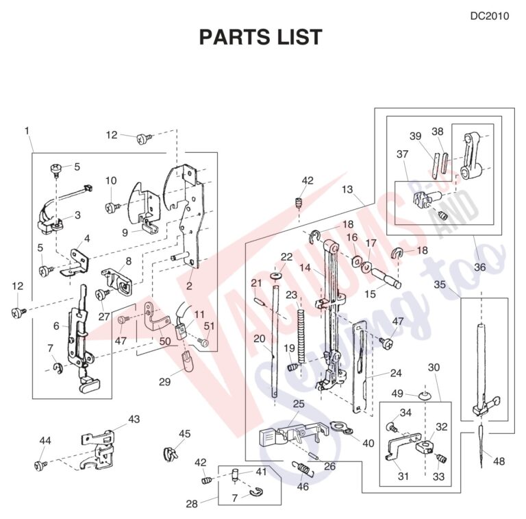 Janome DC2010 schematic page 2 preview