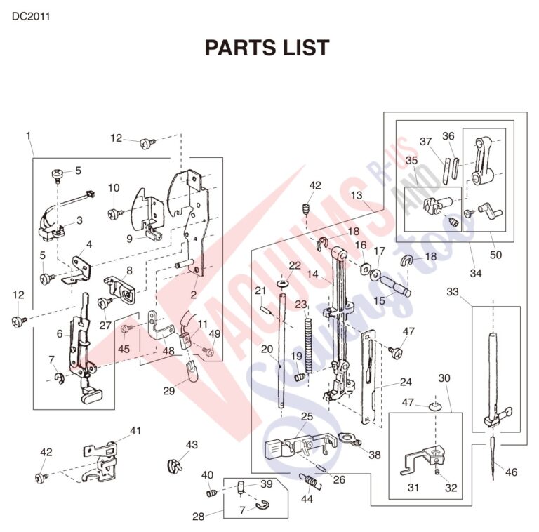 Janome DC2011 schematic page 2 preview
