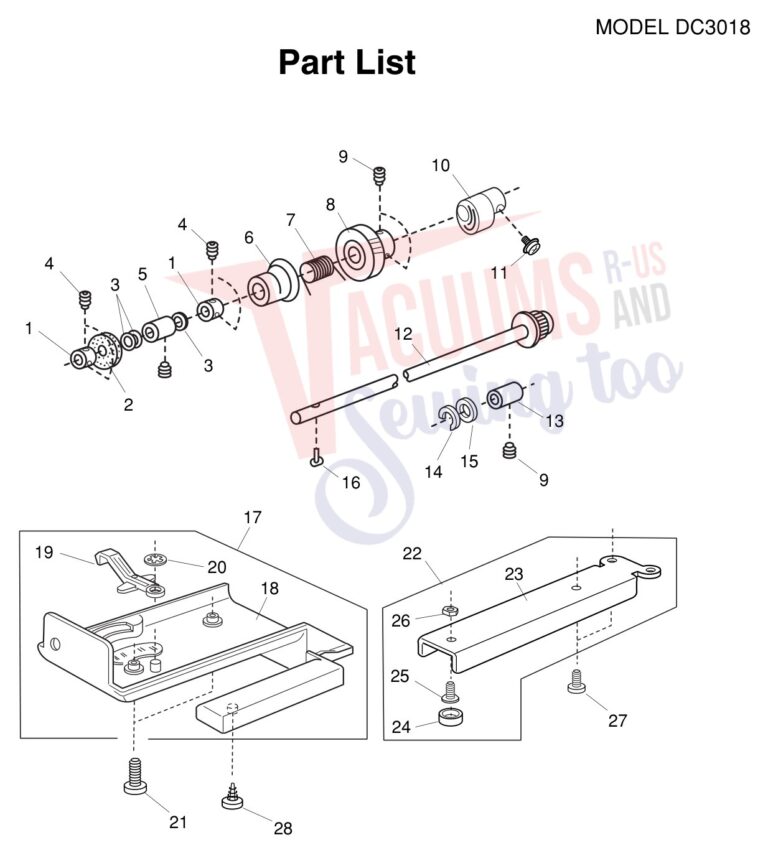 Janome DC3018 schematic page 5 preview