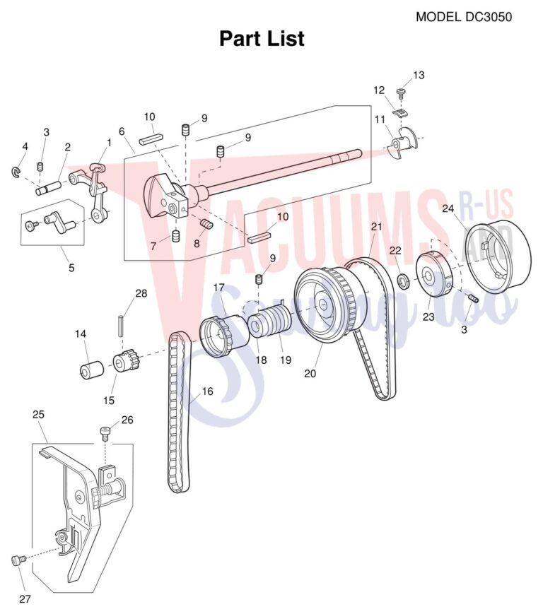 Janome DC3050 schematic page 4 preview