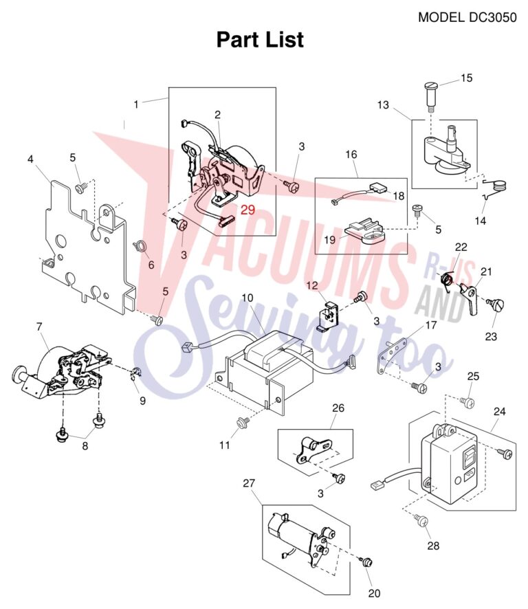 Janome DC3050 schematic page 8 preview
