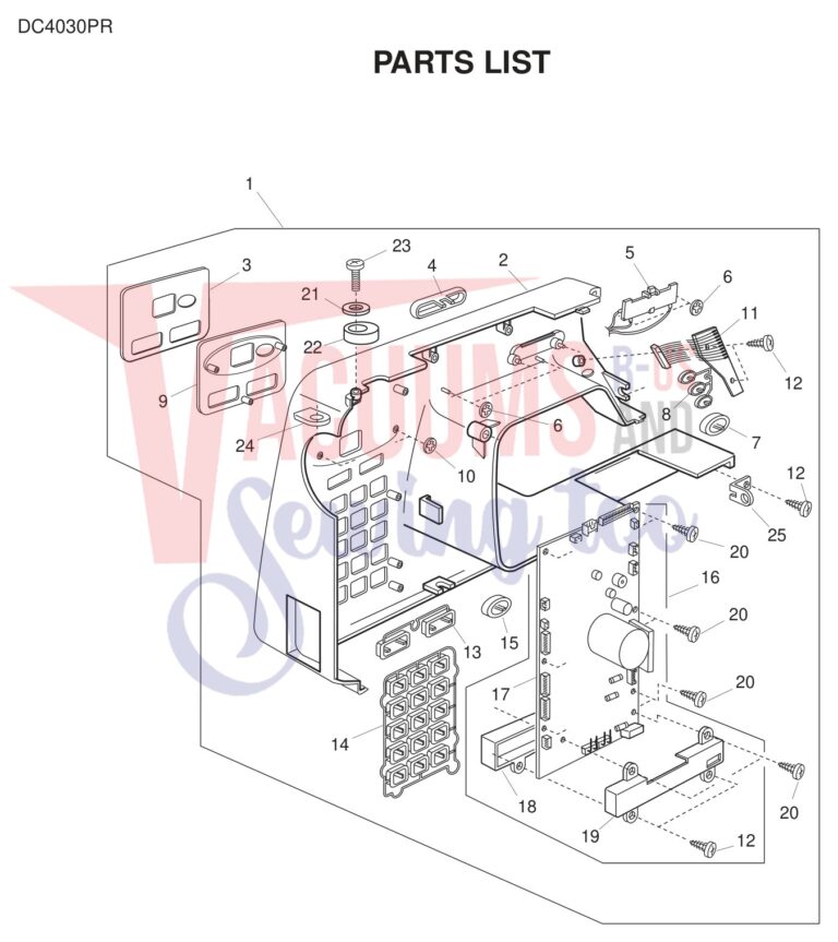 Janome DC4030 schematic page 8 preview
