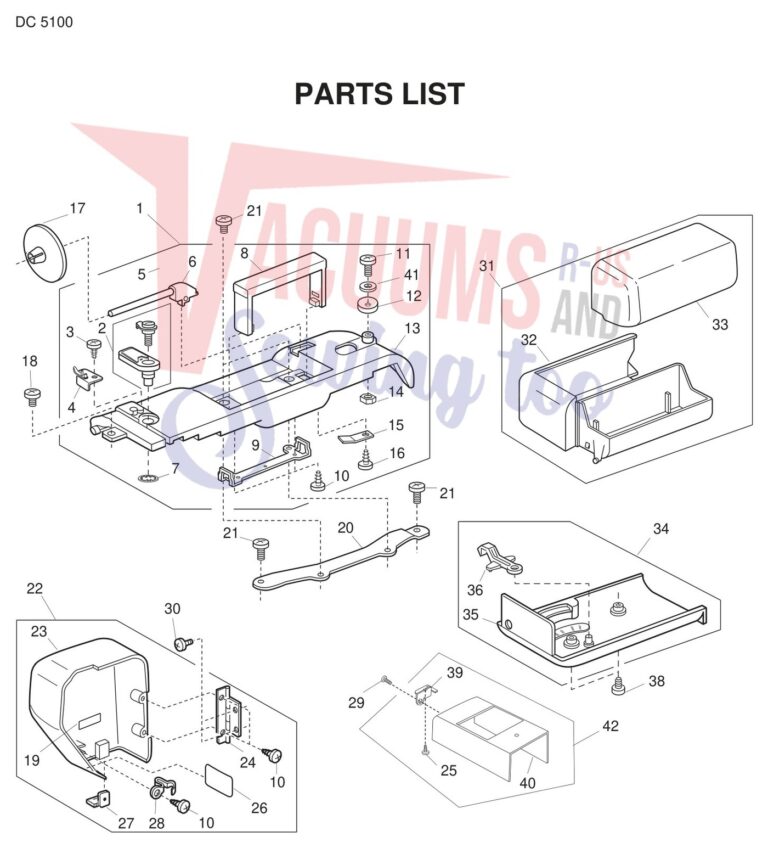 Janome DC5100 schematic page 1 preview