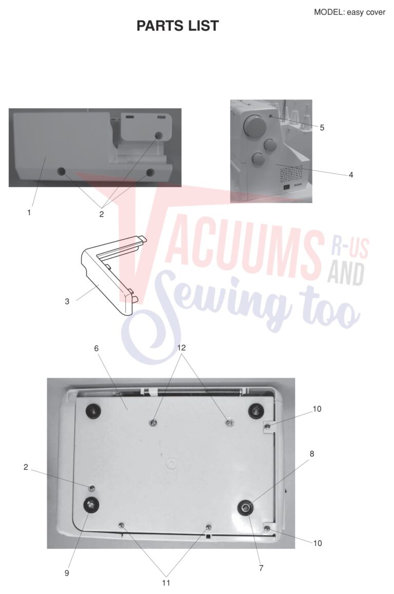 Elna EASYCOVER V2 schematic page 2 preview