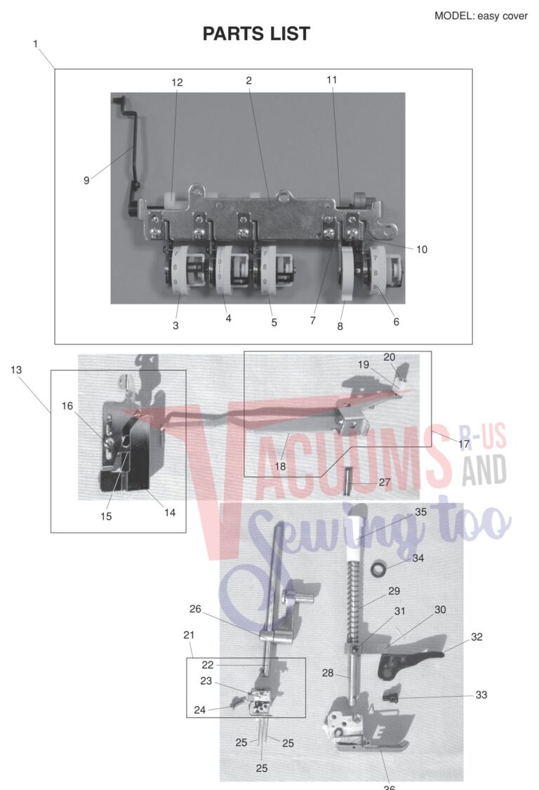 Elna EASYCOVER V2 schematic page 4 preview