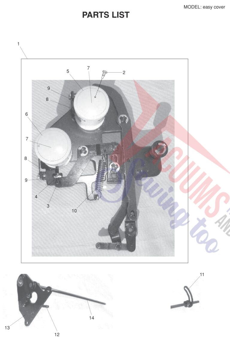 Elna EASYCOVER V3 schematic page 6 preview