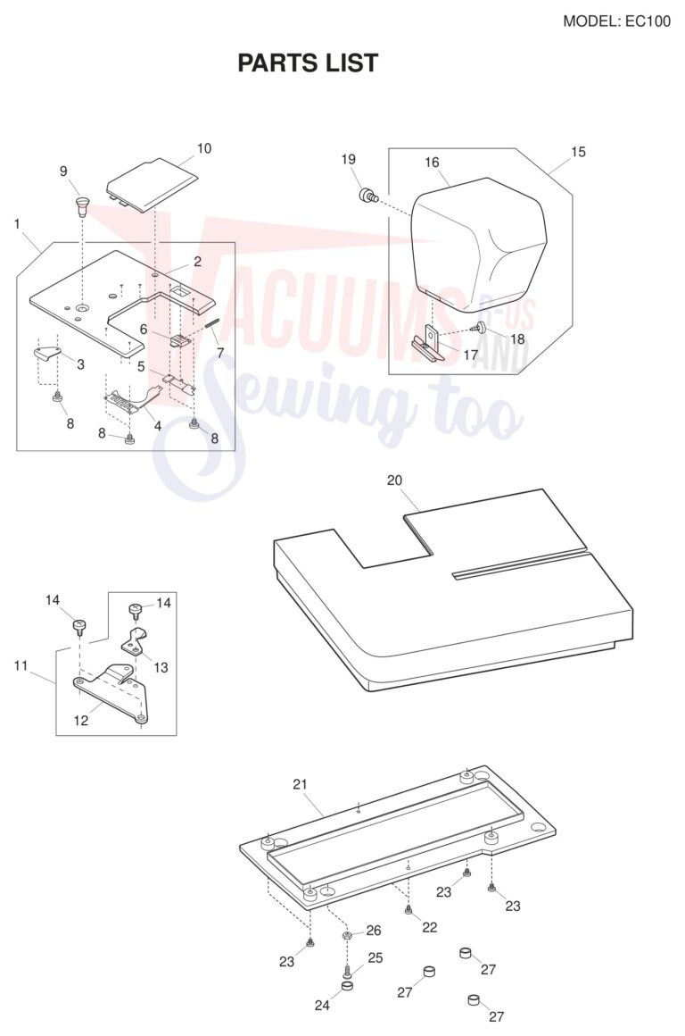 Necchi EC100 schematic page 1 preview