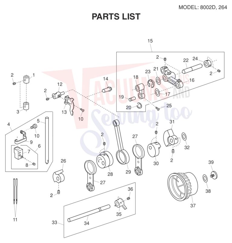 Elna EL264 V2 schematic page 6 preview