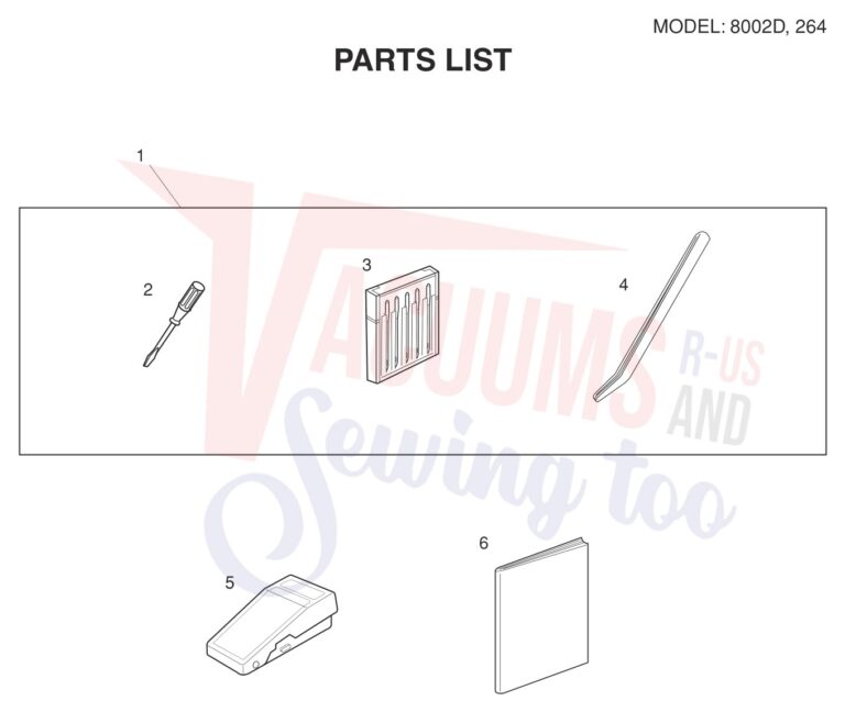 Elna EL264 V3 schematic page 2 preview