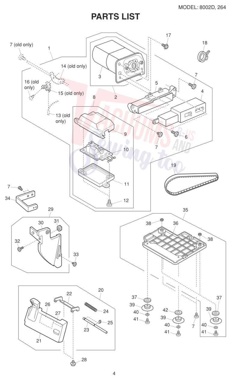 Elna EL264 V3 schematic page 5 preview