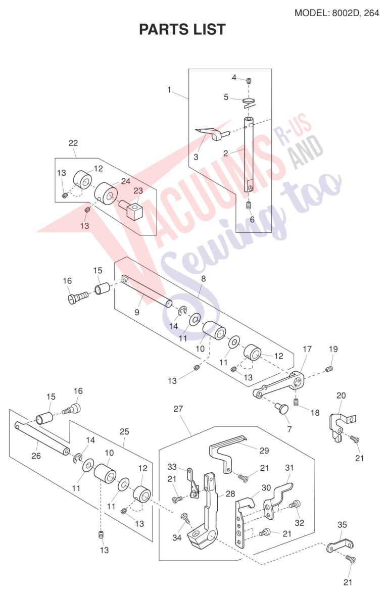 Elna EL264 V3 schematic page 7 preview