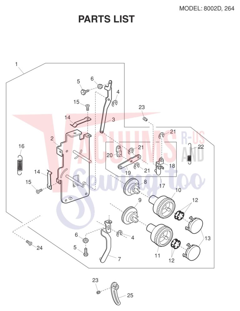 Elna EL264 V3 schematic page 10 preview