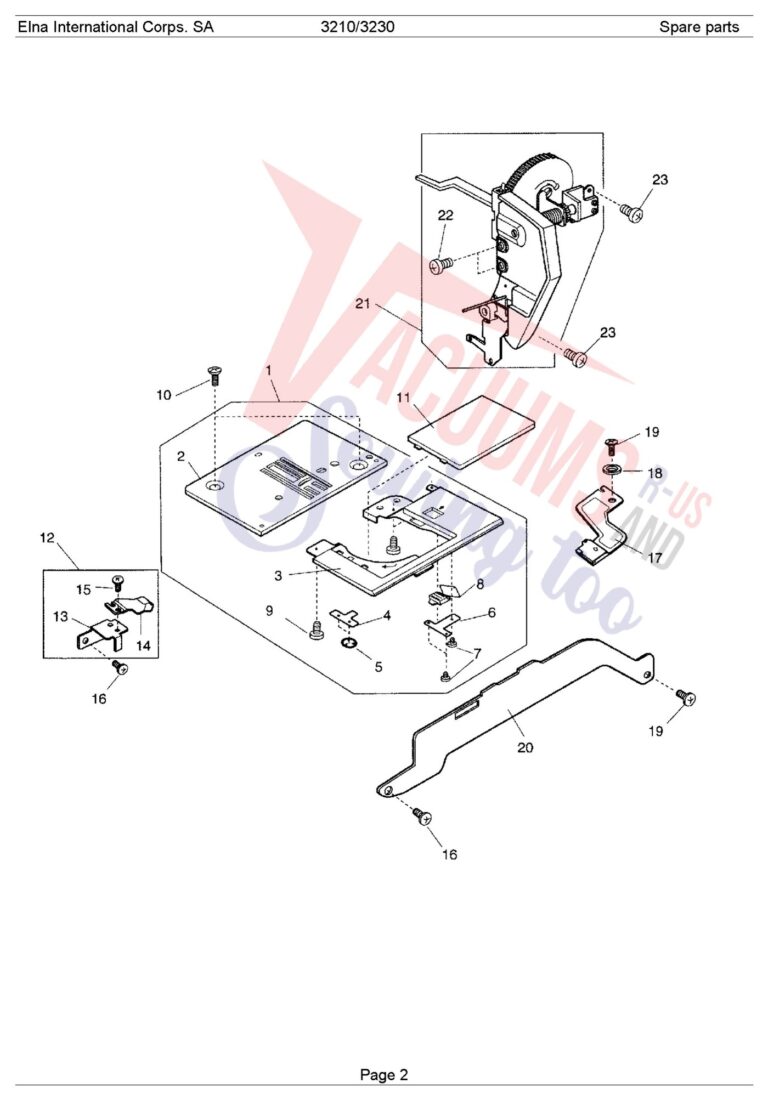 Elna EL3210 schematic page 4 preview